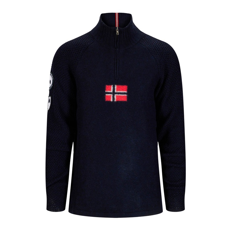 Mens Boiled Ski Sweater|M|L|XL|Faded Navy/Norge|Oatmeal|Light Grey