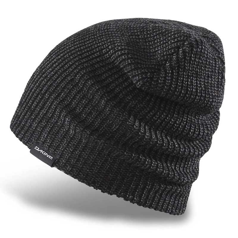 Tall Boy Beanie|One Size|Black Heather|Dark Grey Heather