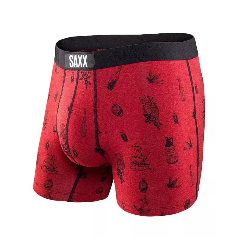 Vibe Boxer Modern Fit|XXL|Red