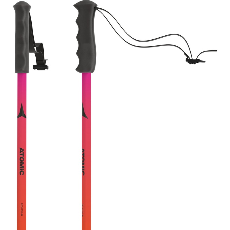 Redster JR Ski Poles|90cm|95cm|100cm|105cm|Red Tension
