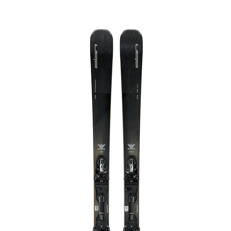 Wingman 86 Black Edition FusionX Skis & EMX 12 FusionX Bindings 2026