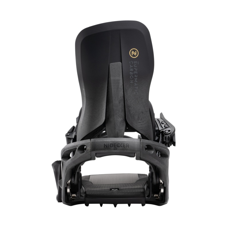 Carbon Supermatic Snowboard Bindings 2026