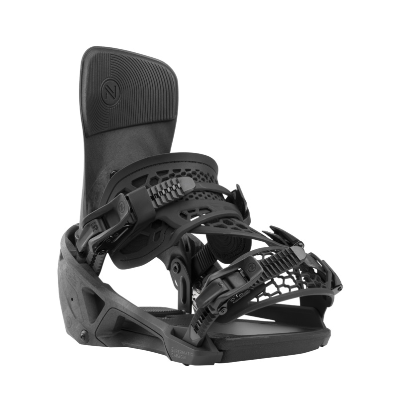 Carbon Supermatic Snowboard Bindings 2026