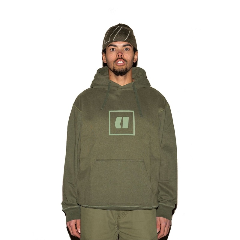 Icon Hoodie Jumper|Small|Medium|Large|Extra Large|Golden Brown|Olive