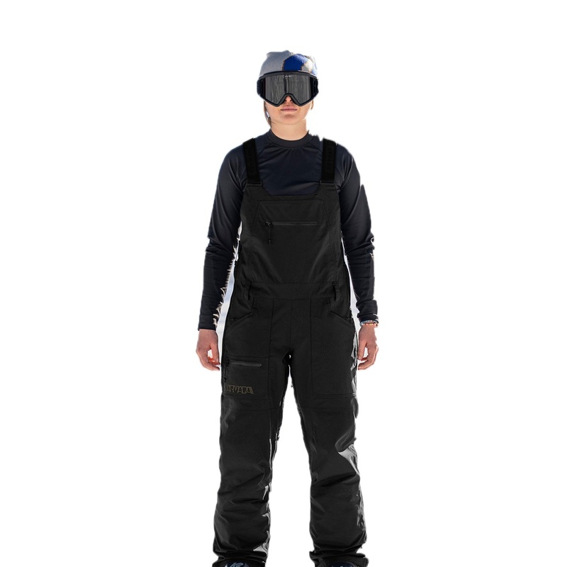 Talyah 2L Cargo Bib Ski Pants|Small|Medium|Large|Extra Large|Black