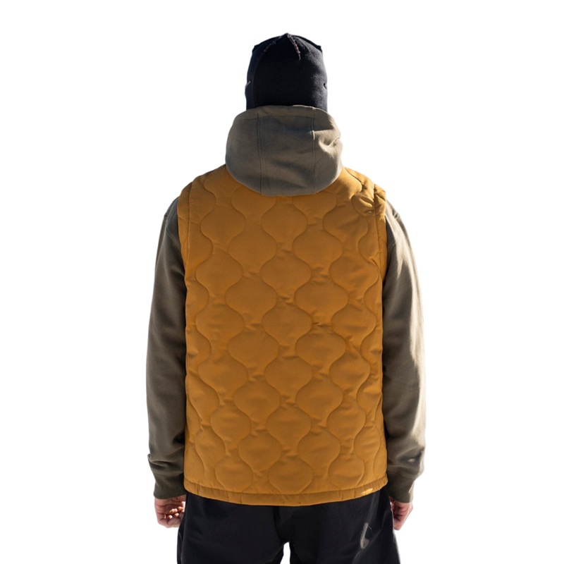 Yowler Vest Gillet|Small|Medium|Large|Extra Large|Golden Brown|Olive