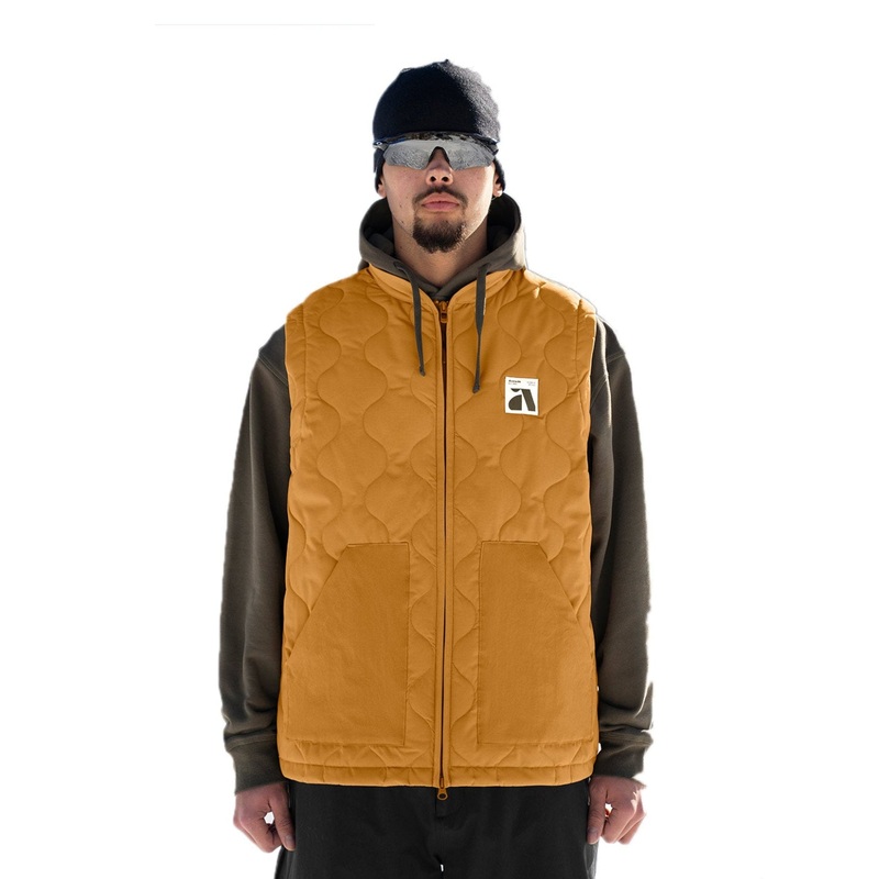 Yowler Vest Gillet|Small|Medium|Large|Extra Large|Golden Brown|Olive