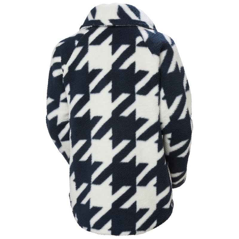 Womens Bliss Pile|XS|S|M|L|XL|Navy Houndstooth