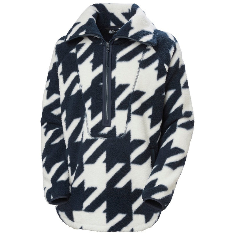 Womens Bliss Pile|XS|S|M|L|XL|Navy Houndstooth