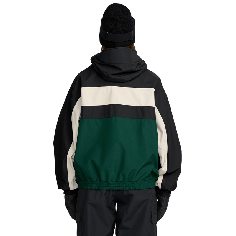 DLM Snowboard Jacket|XS|S|M|L|XL|Black/Green