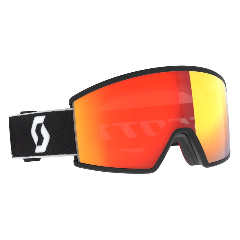 Ambit LS Goggles|One Size|Black/White & Red Chrome Lens|Mineral Black & Bronze Chrome Lens