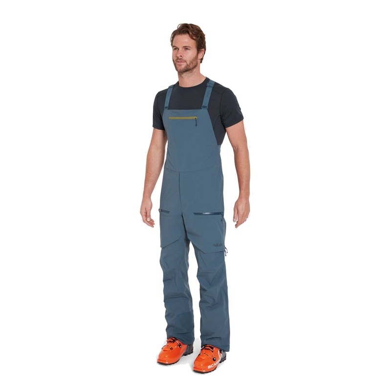 Khroma Kinetic Bib Pants|S|M|L|XL|Black|Orion Blue