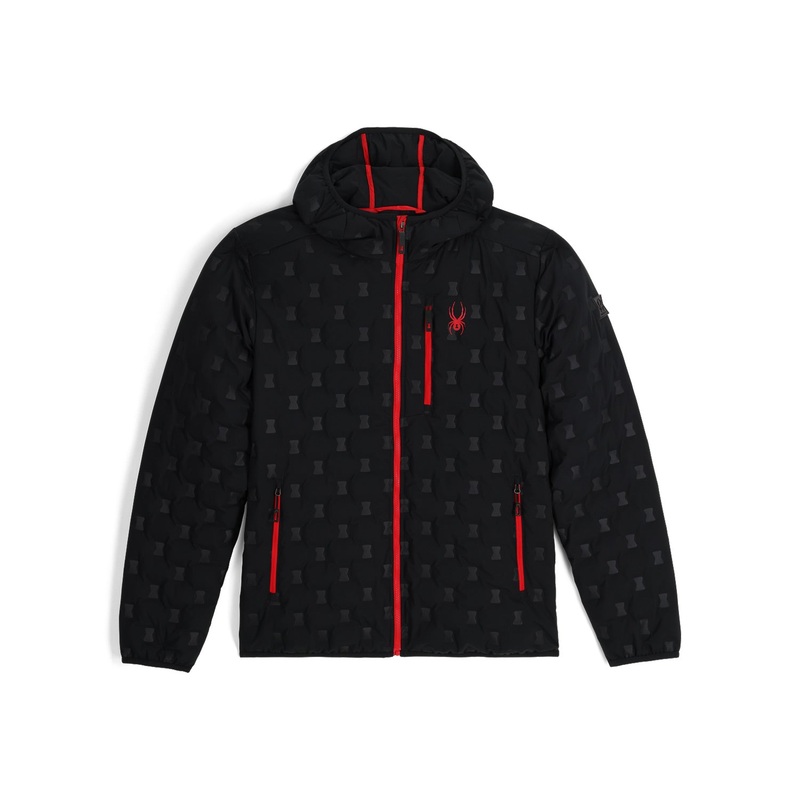 Zenith Hooded Down Jacket|M|L|XL|Black