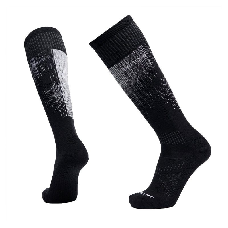 Light Cushion Pixel Snow Sock|M (UK 5-7.5)|L (UK 8-10.5)|XL (UK 11-13.5)|S (UK 2-4.5)|Mono|Flowering Gum