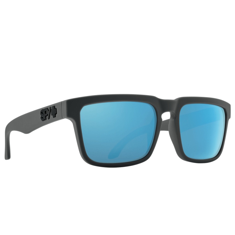 SPY HELM SOFT MATTE DARK GRAY | GRAY GREEN BLUE SPECTRA  POLARIZED