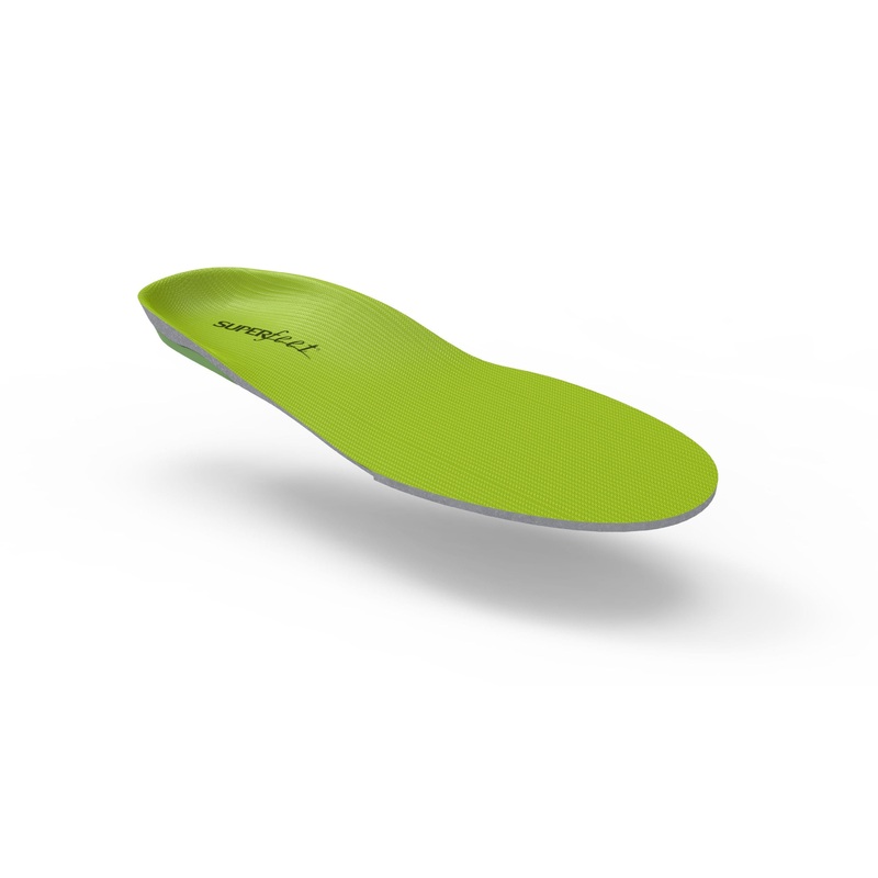 SUPERFEET INSOLE GREEN|B|C|D|E|F|G|H