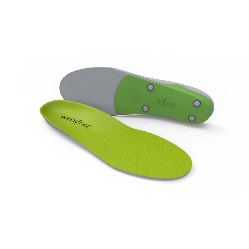 SUPERFEET INSOLE GREEN|B|C|D|E|F|G|H
