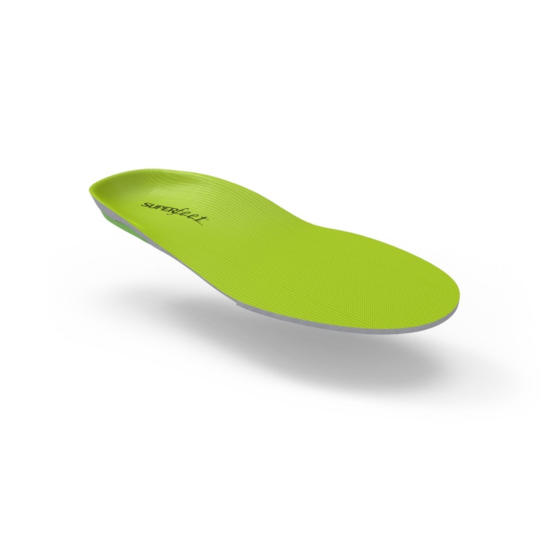 SUPERFEET INSOLE WIDEGREEN|C|D|E|F|G