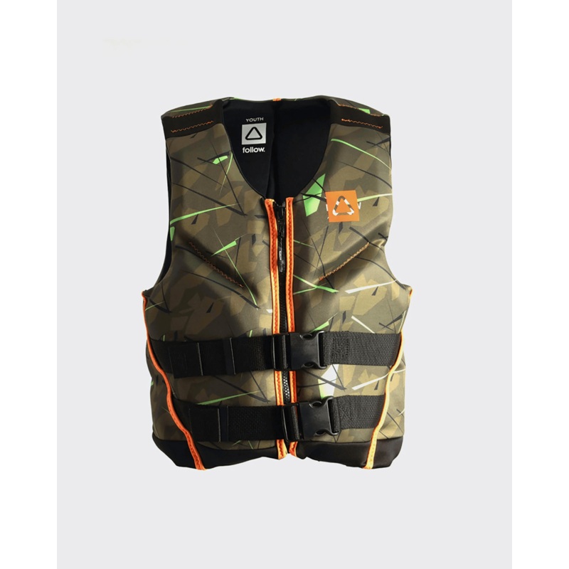 FOLLOW CHILD VEST POP CGA|BLUE|CAMO|PURPLE