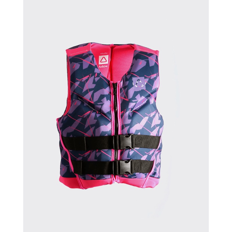 FOLLOW YOUTH VEST POP CGA|BLUE|CAMO|PURPLE