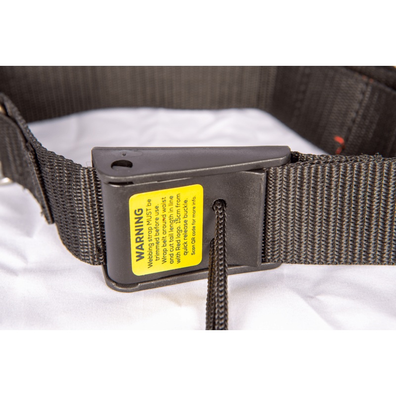 RED PADDLE WAIST LEASH BELT