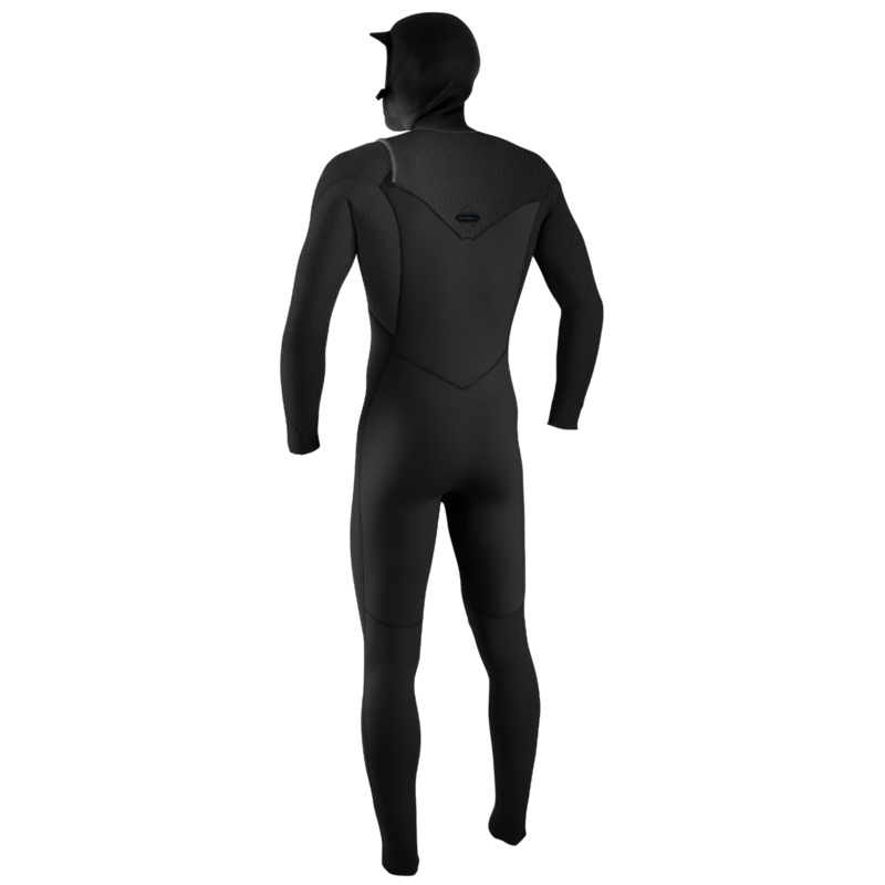 O’NEILL HYPERFREAK HOODED CHEST ZIP 5/4+MM