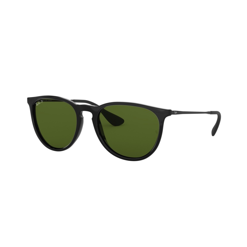 RAY BAN ERIKA BLACK |  GREEN CLASSIC G-15 POLARIZED