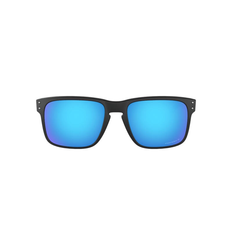 OAKLEY HOLBROOK MATTE BLACK | PRIZM SAPPHIRE POLARIZED