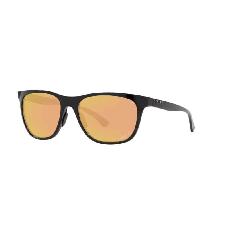 OAKLEY LEADLINE POLISHED BLACK | PRIZM ROSE GOLD POLARIZED