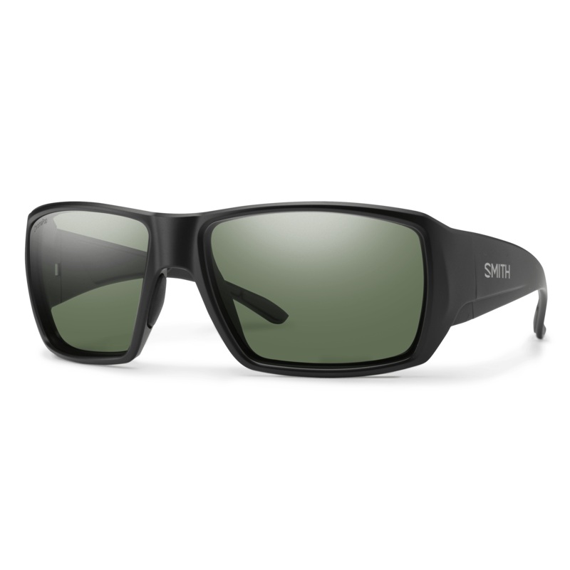 SMITH GUIDES CHOICE S MATTE BLACK | CHROMAPOP POLARIZED GRAY GREEN