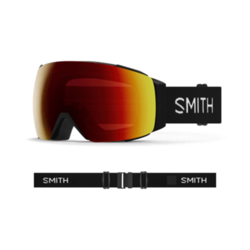 SMITH I/O MAG BLACK | SUN RED MIRROR & STORM YELLOW FLASH