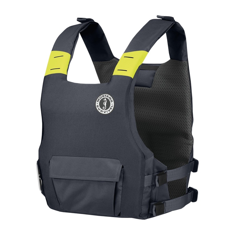 MUSTANG SURVIVAL KHIMERA DUAL FLOTATION PFD – GREY