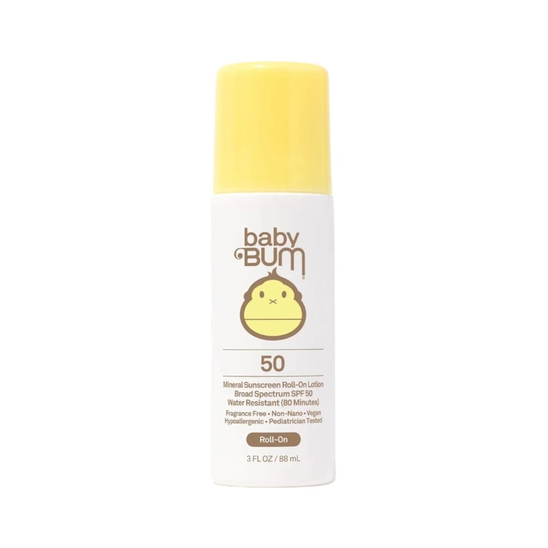 SUN BUM SUNSCREEN BABY BUM MINERAL ROLL ON SPF 50