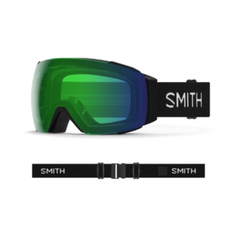 SMITH I/O MAG BLACK | EVERYDAY GREEN MIRROR & STORM BLUE SENSOR MIRROR