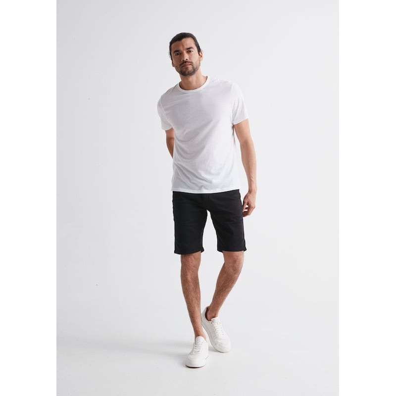 DU/ER SHORT NO SWEAT SLIM – BLACK