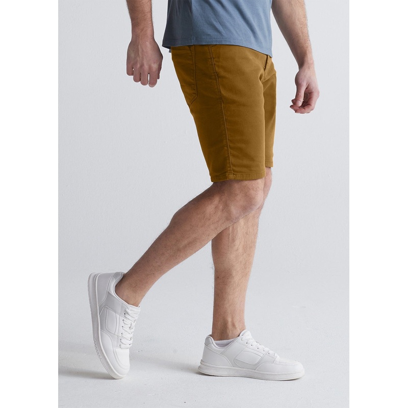 DU/ER SHORT NO SWEAT SLIM – TOBACCO