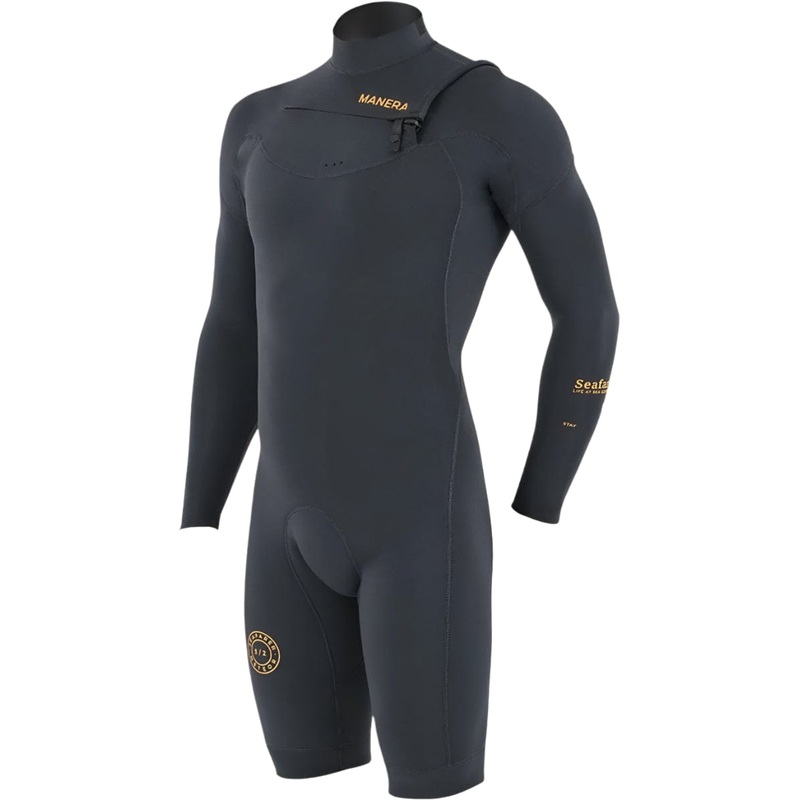 MANERA SEAFARER SHORTY HYBRID FRONT ZIP 3/2MM – ANTHRACITE