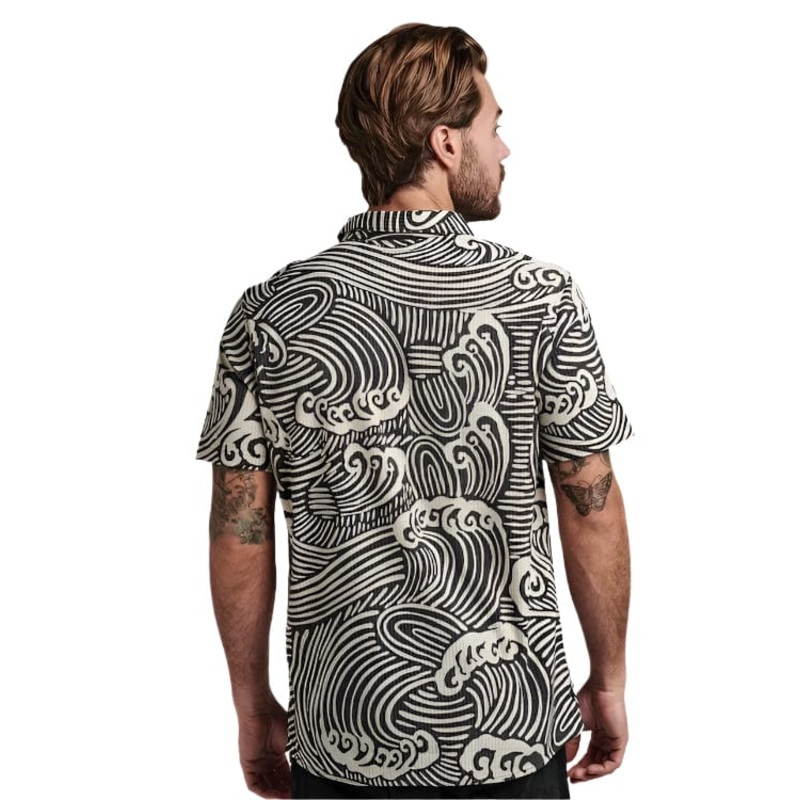 ROARK SHIRT BLESS UP – BLACK WAVE