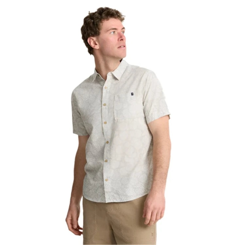 ROARK SHIRT JOURNEY WOVEN – GHOST GREY