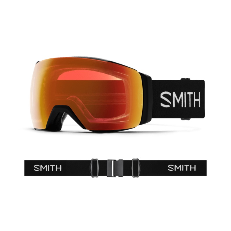 SMITH I/O MAG XL BLACK | EVERYDAY RED MIRROR & STORM YELLOW FLASH