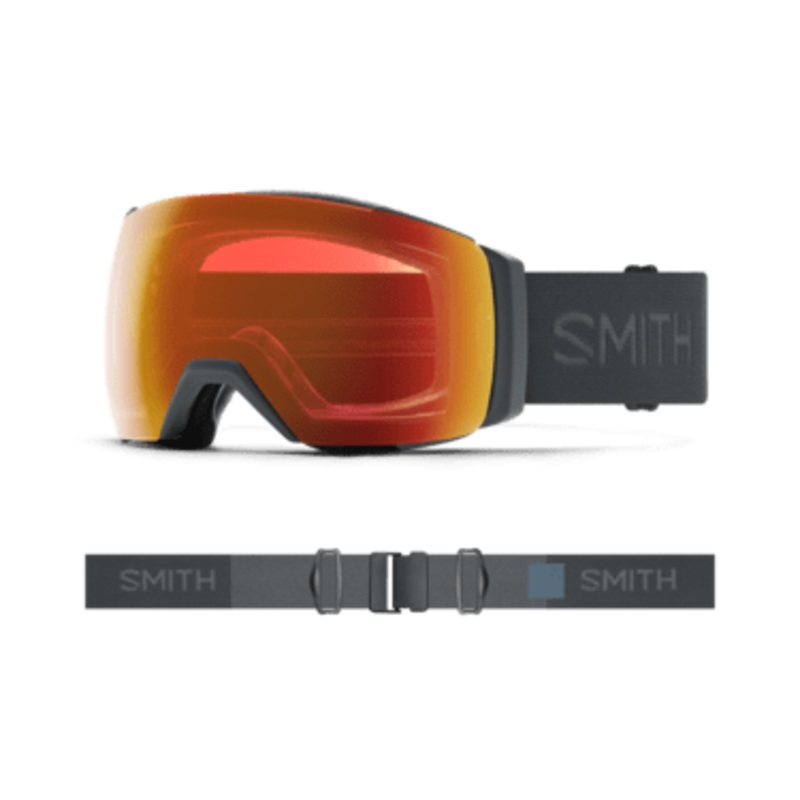 SMITH I/O MAG XL SLATE | EVERYDAY RED MIRROR & STORM YELLOW FLASH