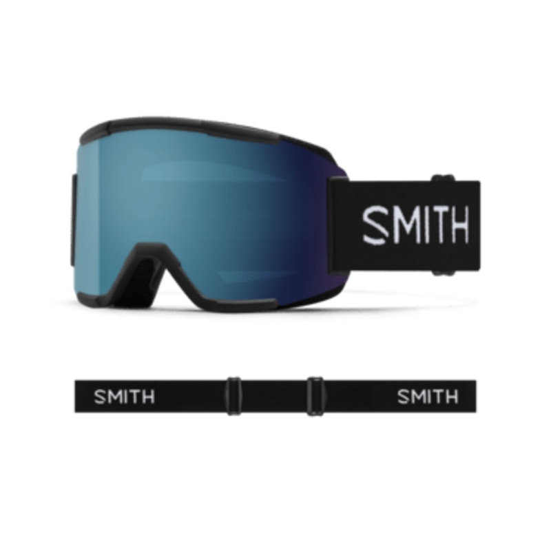 SMITH SQUAD BLACK | EVERYDAY BLUE MIRROR & YELLOW