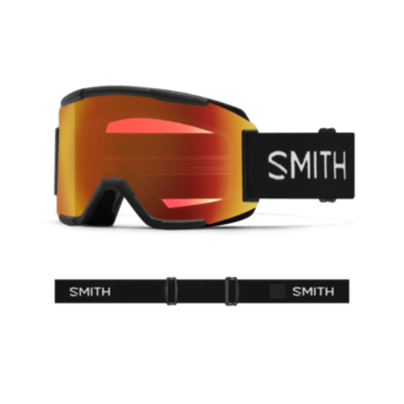 SMITH SQUAD BLACK | EVERYDAY RED MIRROR & YELLOW