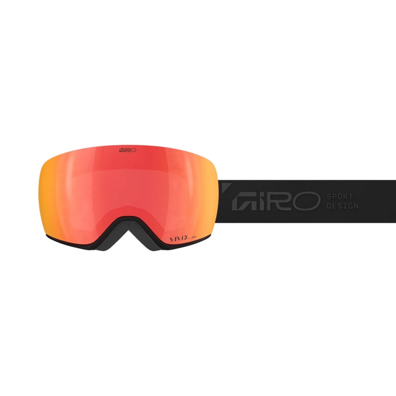 GIRO ARTICLE II AF BLACK STACKED | VIVID EMBER & INFRARED