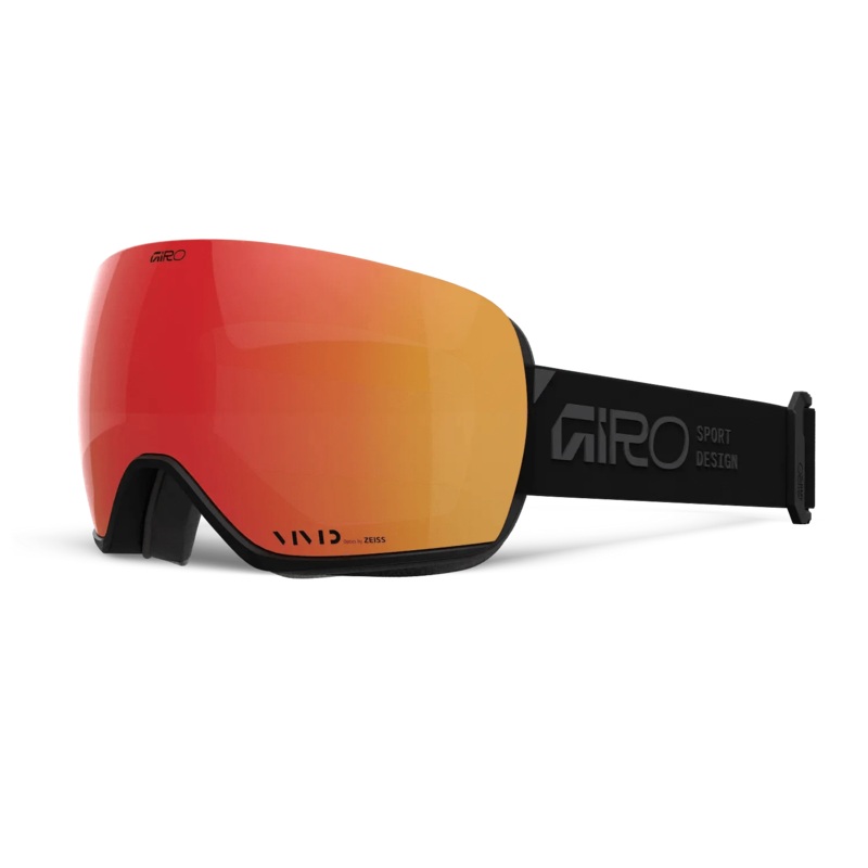 GIRO ARTICLE II AF BLACK STACKED | VIVID EMBER & INFRARED