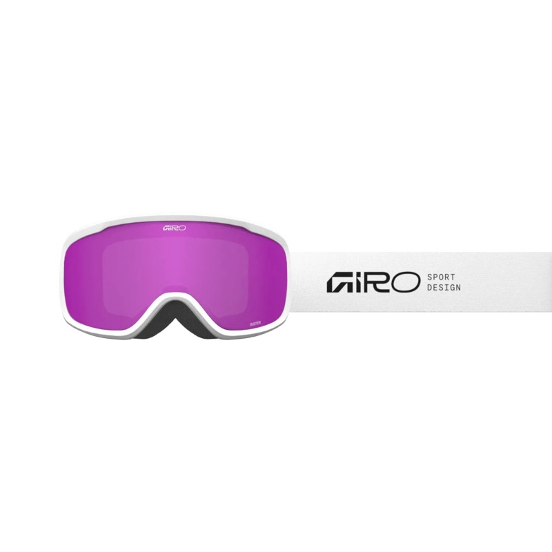GIRO BUSTER WHITE STACKED | AMBER PINK