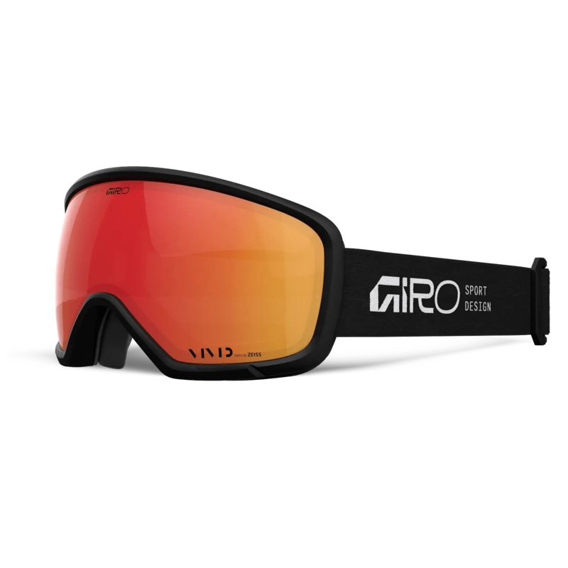 GIRO RINGO BLACK STACKED | VIVID EMBER