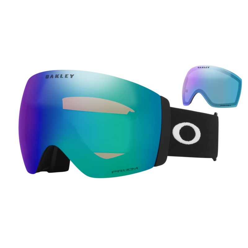 OAKLEY FLIGHT DECK PRO L MATTE BLACK | PRIZM ARGON & PRIZM ICED IRIDIUM