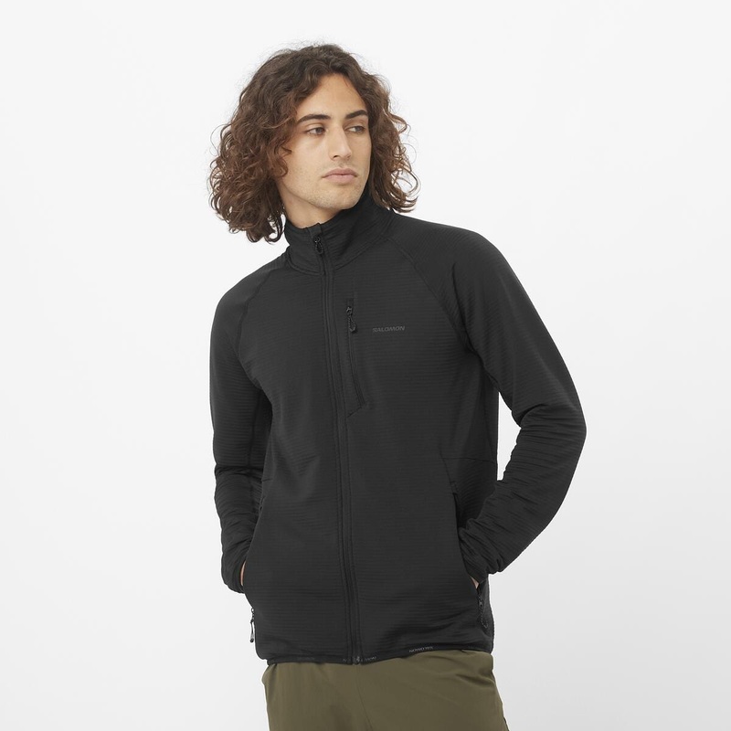 SALOMON SWEATER SNTIAL LIGHTWARM FULL ZIP