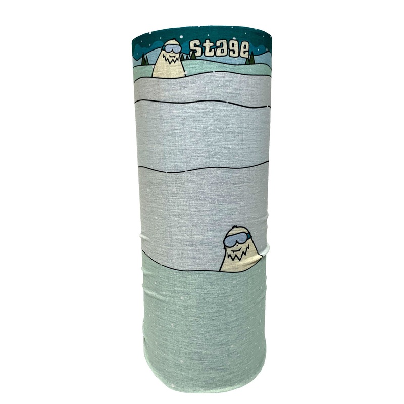 STAGE Jr. Face Tube – Powder Yeti Blue